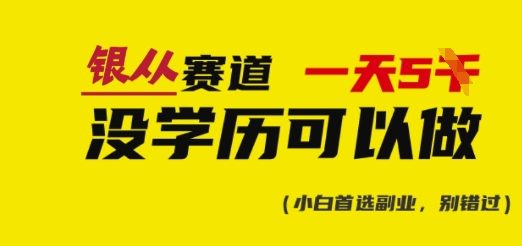 靠银从证书，日入多张，会截图就能做，直接抄答案(附：银从合集)-初橙资源网